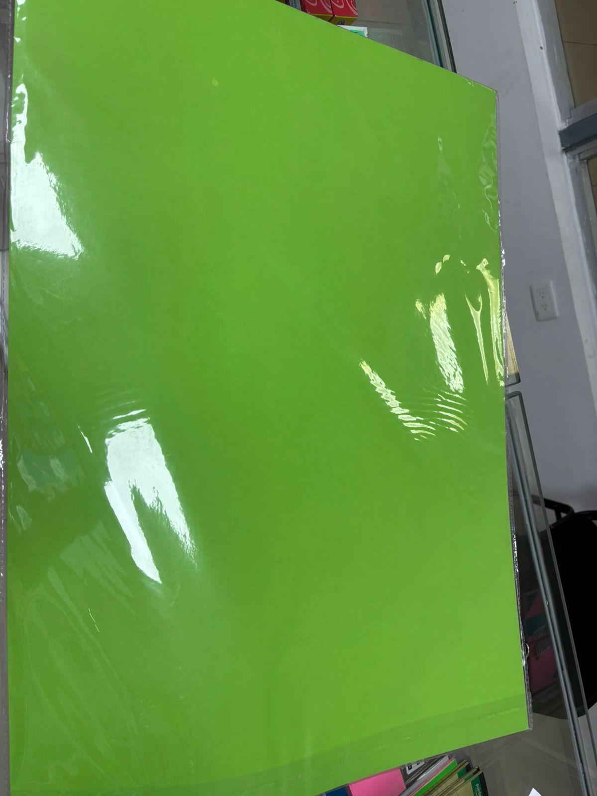 CARTULINA VERDE FUERTE