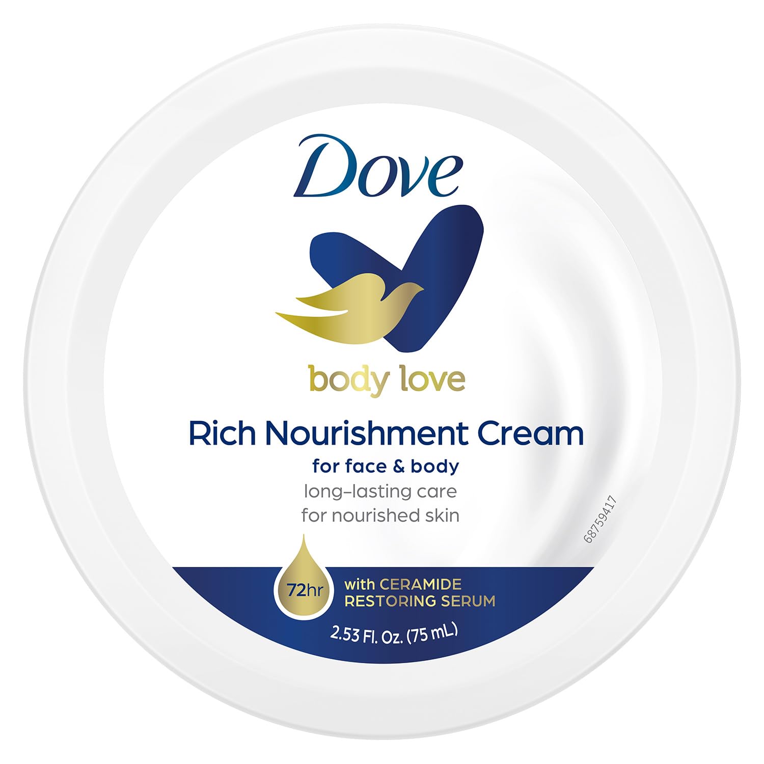 CREMA DOVE BODY LOVE RICH NOURISHMENT 75ML