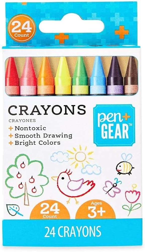 CRAYONES PEN GEAR 24 COUNT
