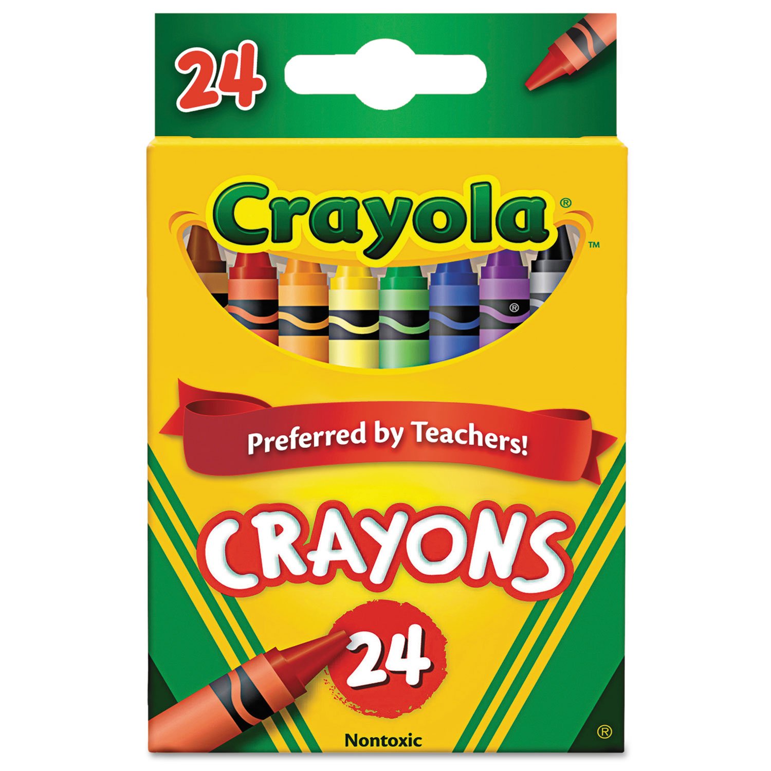CRAYOLA 24 CRYONS