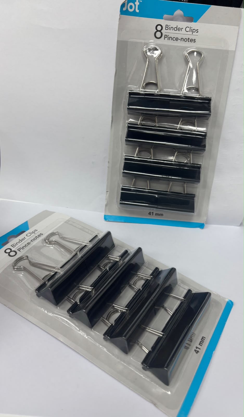 CLIPS NEGROS JOT 41MM