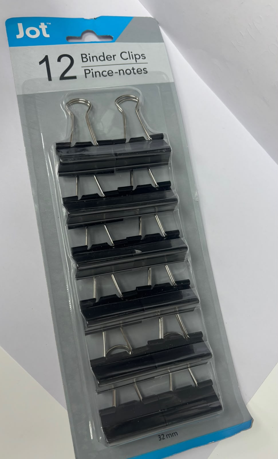 CLIPS NEGROS JOT 32MM