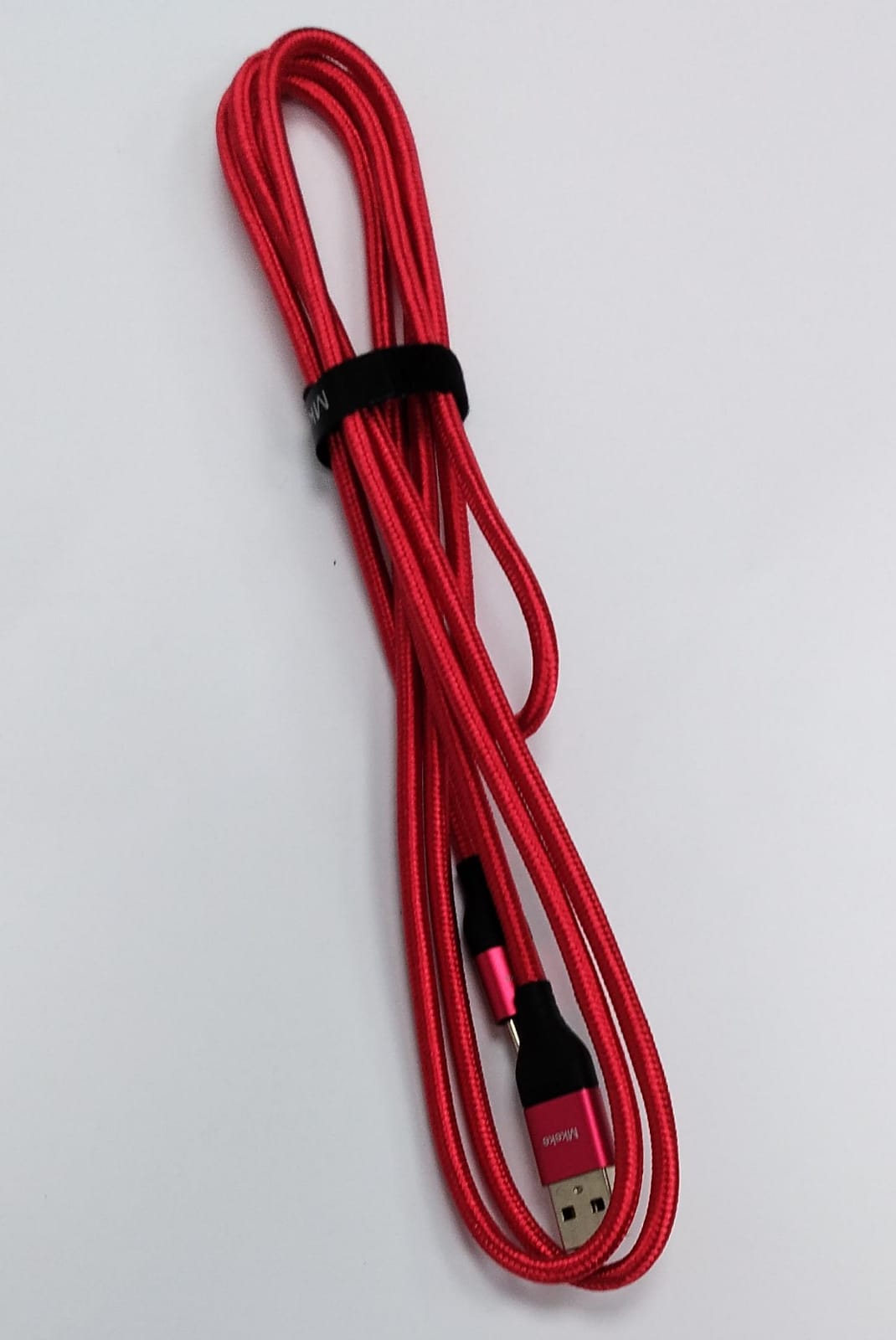 CABLE DE TIPO C ROJO (LARGO)